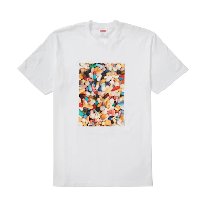 Supreme Pills Tee White
