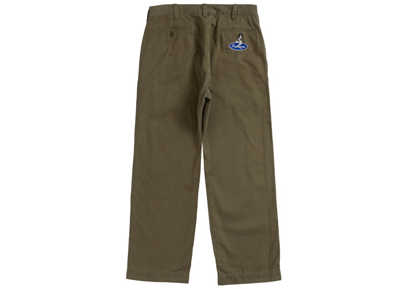 Order シュプリーム ピンナップチノパンツ (FW20) オリーブ
