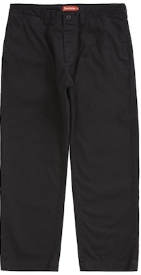 Supreme Pin Up Chino Pant (SS21) Hitam Buy Supreme Pin Up Chino Pant (SS21) Hitam