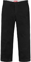 Supreme Pin Up Chino Pant Black Supreme Pin Up Chino Pant Black