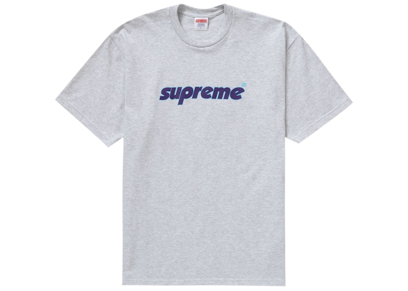 Supreme Pinline Tee Ash Grey
