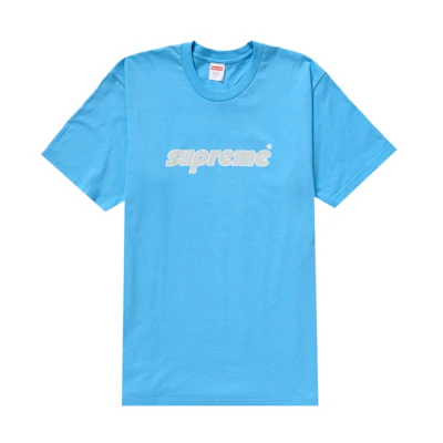 Supreme Pinline Tee Bright Blue