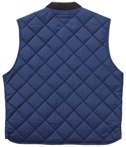 Supreme 针织夹棉工作背心 海军蓝 Lookbook Supreme 针织夹棉工作背心 海军蓝