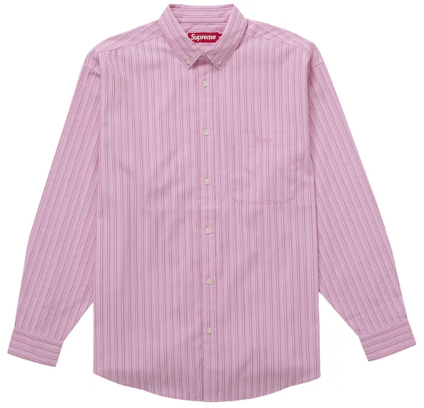 supreme-pinstripe-shirt-pink