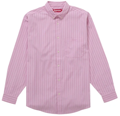 シュプリーム ピンストライプ シャツ ピンク Buy シュプリーム ピンストライプ シャツ ピンク