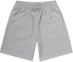 Supreme Pinstripe Sweatshort Heather Grey Supreme Pinstripe Sweatshort Heather Grey