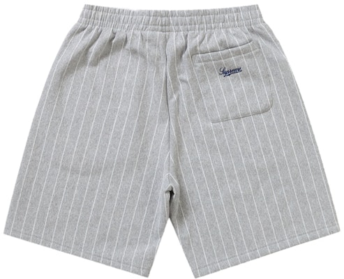 Supreme 條紋休閒短褲 灰色 Order Supreme 條紋休閒短褲 灰色
