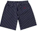Order Supreme Pinstripe Sweatshort Navy Lelaki.