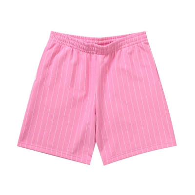 Supreme Pinstripe Sweatshort Pink