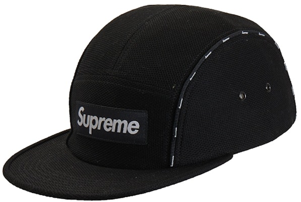 Supreme Piping Camp Cap Black Buy Supreme Piping Camp Cap Black