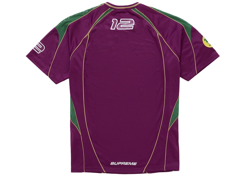 Order Supreme Piping Soccer Jersey Raspberry