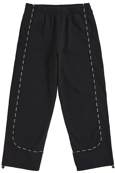 supreme-piping-sweatpant-fw-25-black