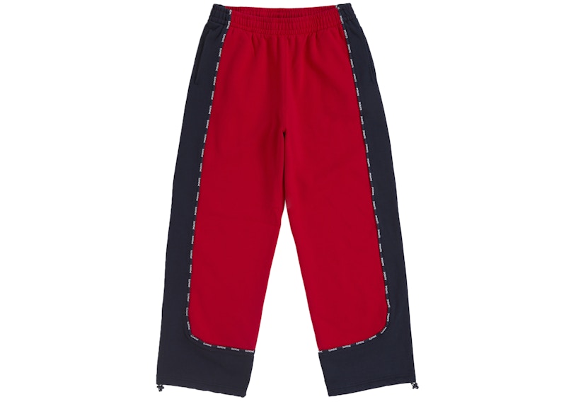 Supreme Piping Sweatpant (FW25) Red