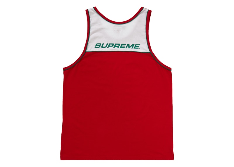 Order Supreme Piping Tank Top Merah