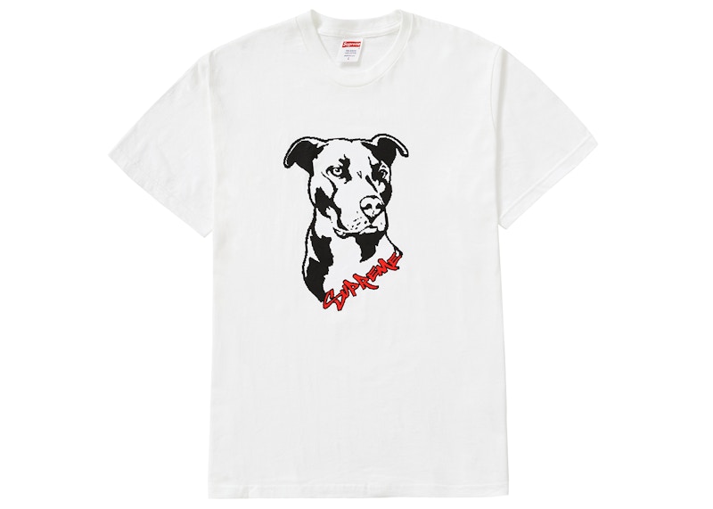 Supreme Pitbull Tee White