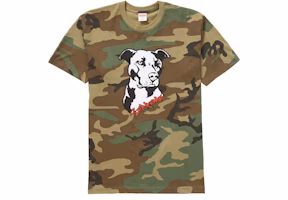 Supreme Pitbull Tee Woodland Camo Supreme Pitbull Tee Woodland Camo