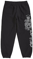 Supreme Pitbulls Embroidered Sweatpant Black
