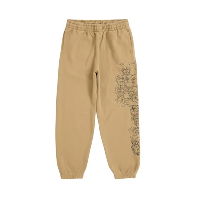 Supreme Pitbulls Embroidered Sweatpant Brown