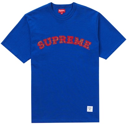 至高格紋貼花短袖上衣 皇家藍 Buy 至高格紋貼花短袖上衣 皇家藍