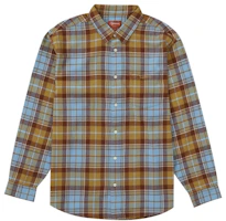 Supreme Plaid Flannel Shirt (FW22) Rust Supreme Plaid Flannel Shirt (FW22) Rust