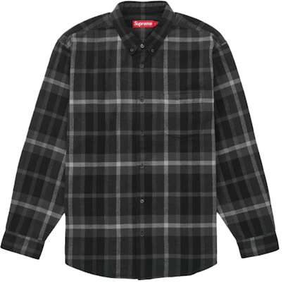 至尊格紋法蘭絨襯衫(FW23)黑色 Buy 至尊格紋法蘭絨襯衫(FW23)黑色