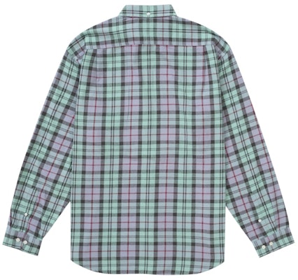 Kemeja Flanel Kotak Supreme (FW24) Biru Order Kemeja Flanel Kotak Supreme (FW24) Biru