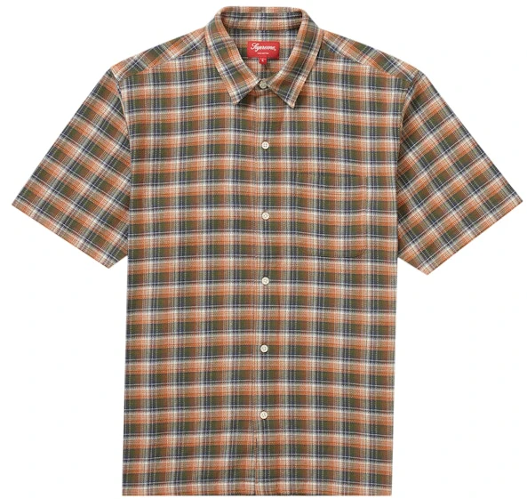 supreme-plaid-s-s-shirt-ss-22-orange