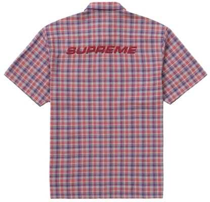 Supreme Plaid S/S Shirt (SS22) 'Red' Order Supreme Plaid S/S Shirt (SS22) 'Red'