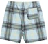 Order Supreme Plaid Sweatshort Light Blue