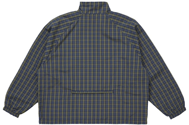 シュプリーム プレイド トラックジャケット ネイビー Order シュプリーム プレイド トラックジャケット ネイビー