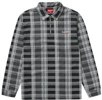 Buy Supreme Patchwork Knit Zip Up Polo Black - Novelship Buy Supreme Patchwork Knit Zip Up Polo Black - Novelship