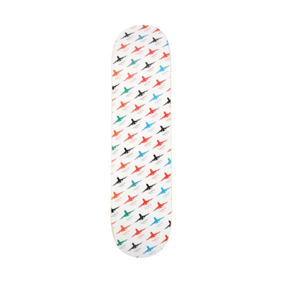 Supreme Planes Logo Skateboard Deck Multi