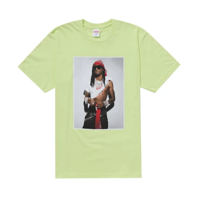 Supreme Playboi Carti Tee Pale Green