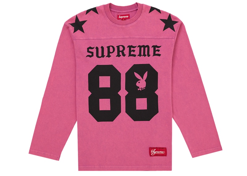 Supreme Playboy L/S Football Top Pink