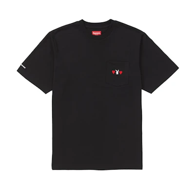 Supreme Playboy Pocket Tee Black