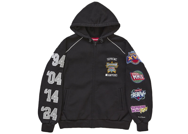 Buy Supreme Pitbulls Embroidered Hooded Sweatshirt Brown - Novelship