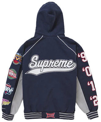 Supreme 季後賽拉鏈連帽衛衣 海軍藍 Order Supreme 季後賽拉鏈連帽衛衣 海軍藍