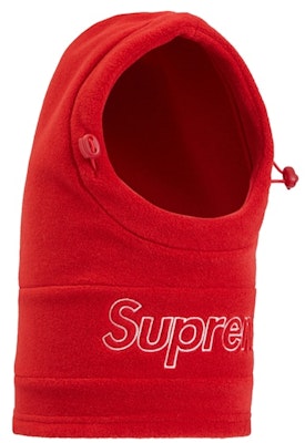 Supreme Polartec Balaclava Red Order Supreme Polartec Balaclava Red