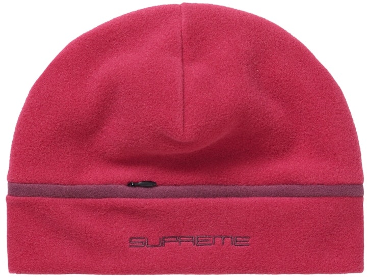 supreme-polartec-beanie-fw-21-magenta