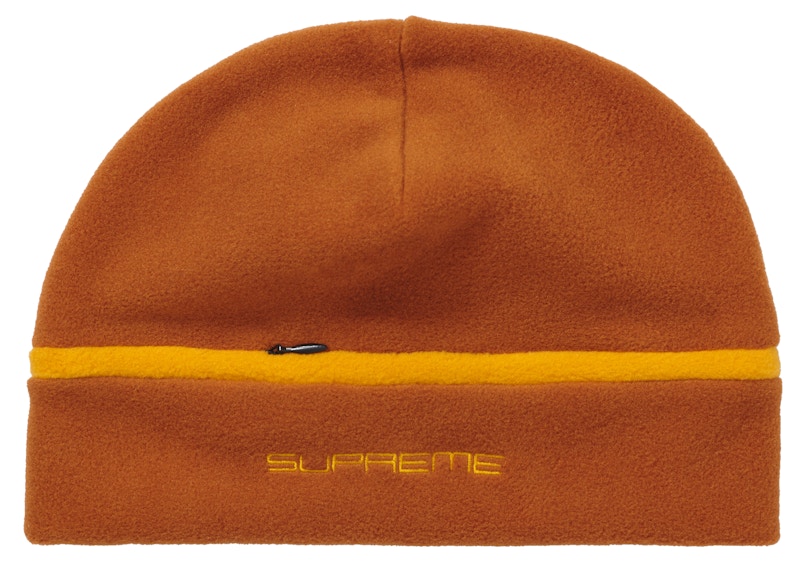 Supreme Polartec Beanie (FW21) Rust