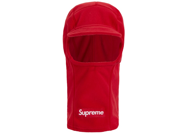 Buy Supreme Polartec Brim Balaclava Merah