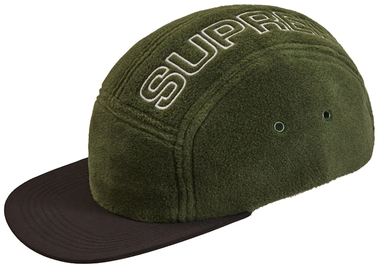 supreme-polartec-camp-cap-green