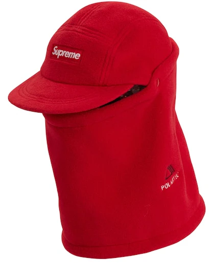 supreme-polartec-camp-cap-red