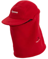 Supreme Polartec Camp Cap Red Supreme Polartec Camp Cap Red
