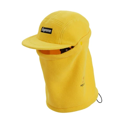 Supreme Polartec Camp Cap Yellow