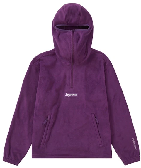 supreme-polartec-facemask-half-zip-hooded-sweatshirt-dark-purple