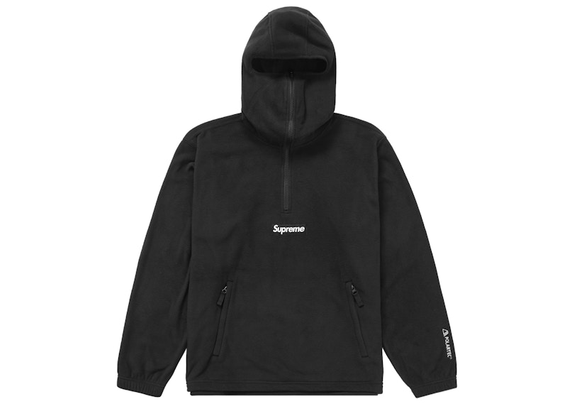 Supreme Polartec Facemask Half Zip Hooded Sweatshirt Blackを購入  