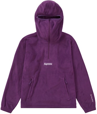 Supreme half top zip sweatshirt