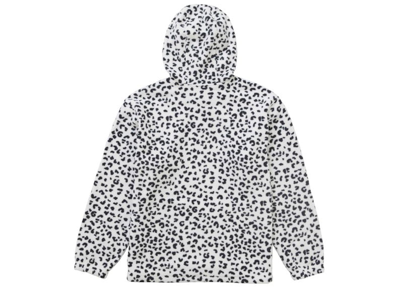 Supreme Polartec Facemask Half Zip Hooded Sweatshirt (FW24) Leopard 圖 2