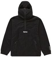 Supreme Polartec Facemask Half Zip Pullover Black Supreme Polartec Facemask Half Zip Pullover Black